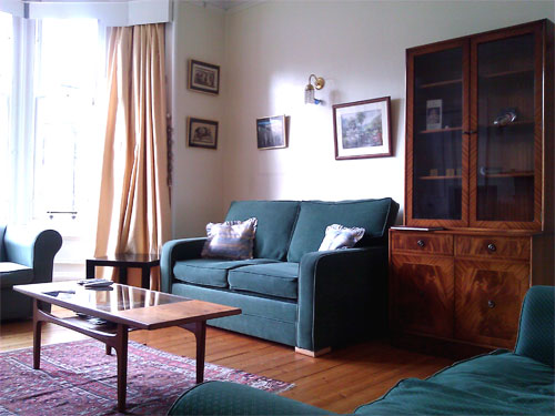 The living room