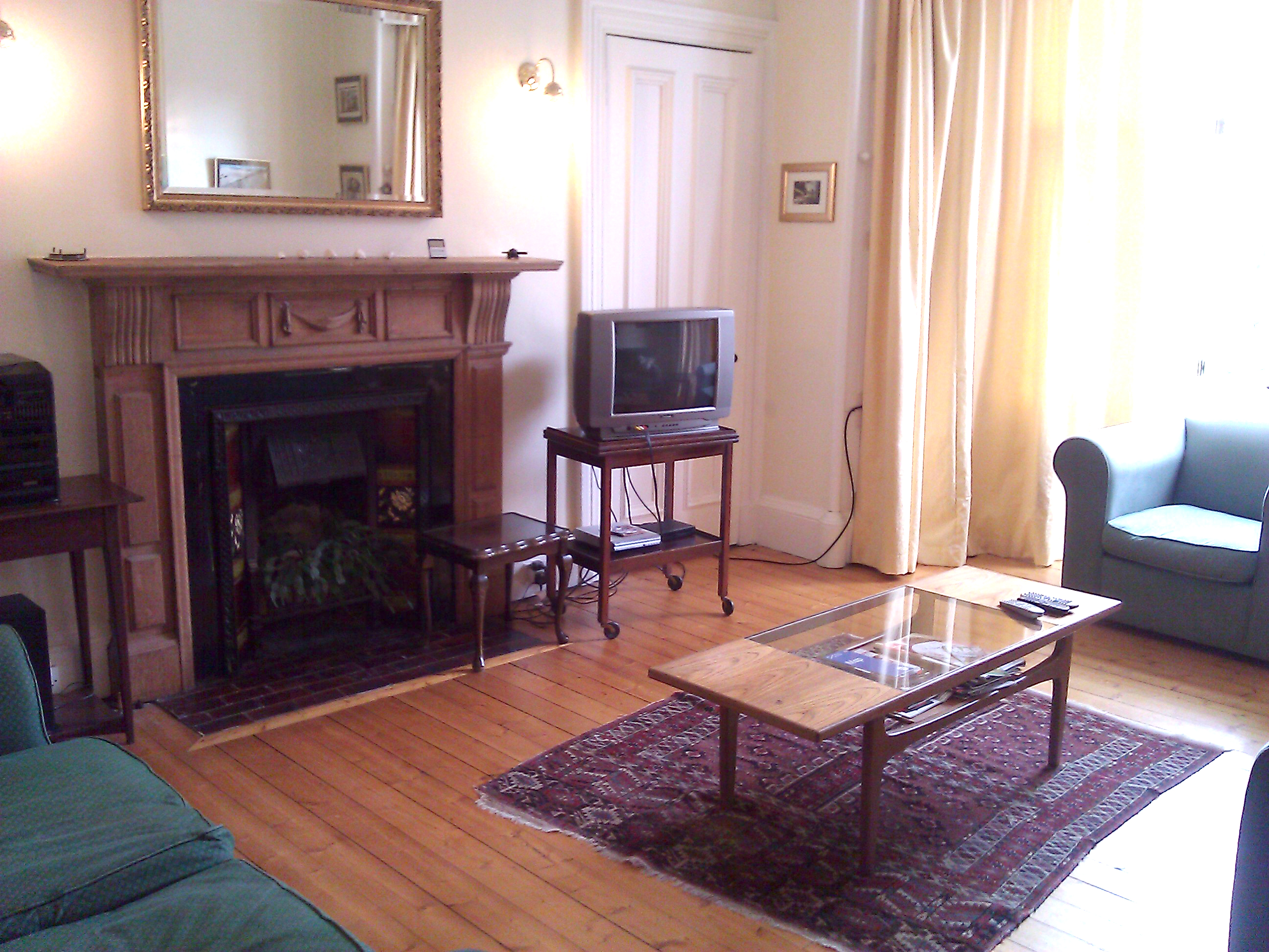 The living room