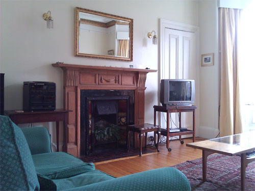 The living room