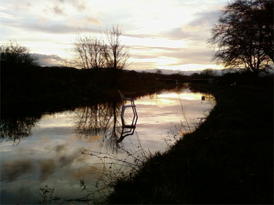 Edinburgh's Canal makes a peaceful evening walk