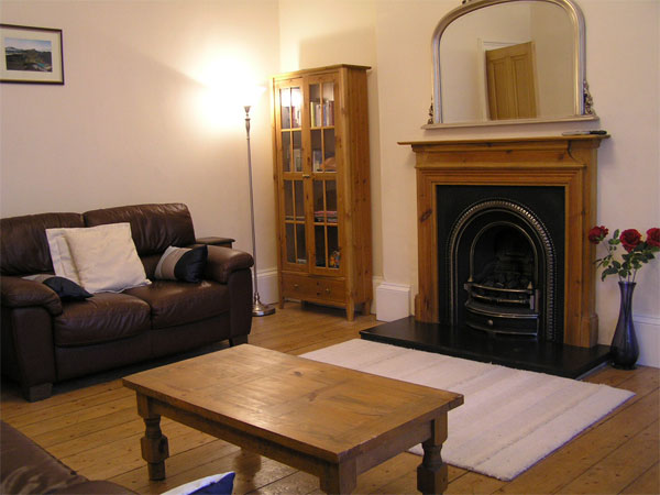The living room