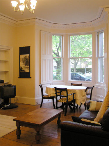The living room