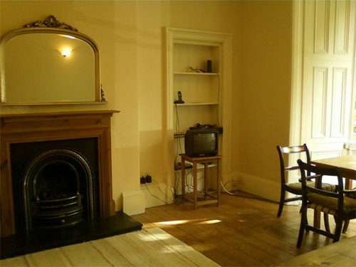 The living room