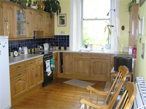 The fully fitted Kitchen, 